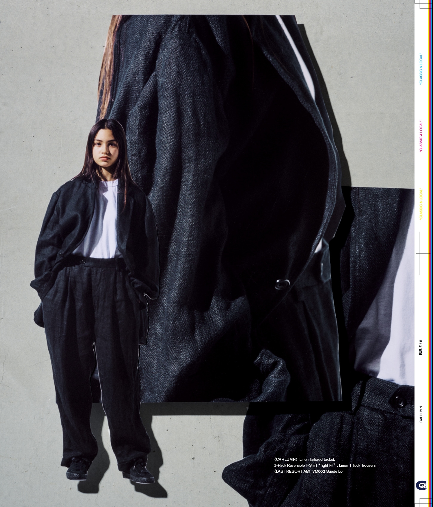 Issue 5.5 / Classic & Local “夏の服とコラージュ、メルボルンのベッキーと仲間たち”