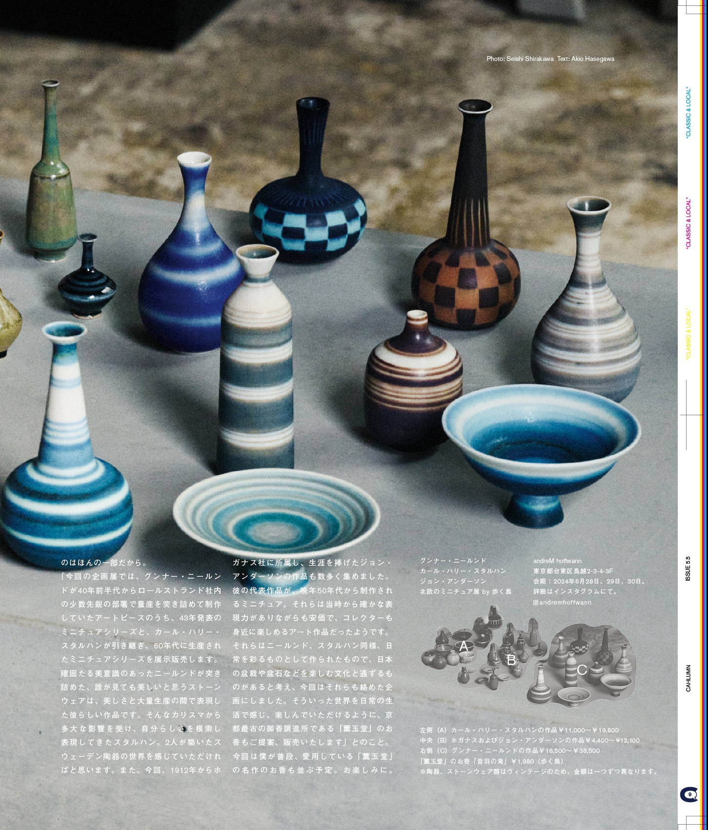 Issue 5.5 / Classic & Local “夏の服とコラージュ、メルボルンのベッキーと仲間たち”