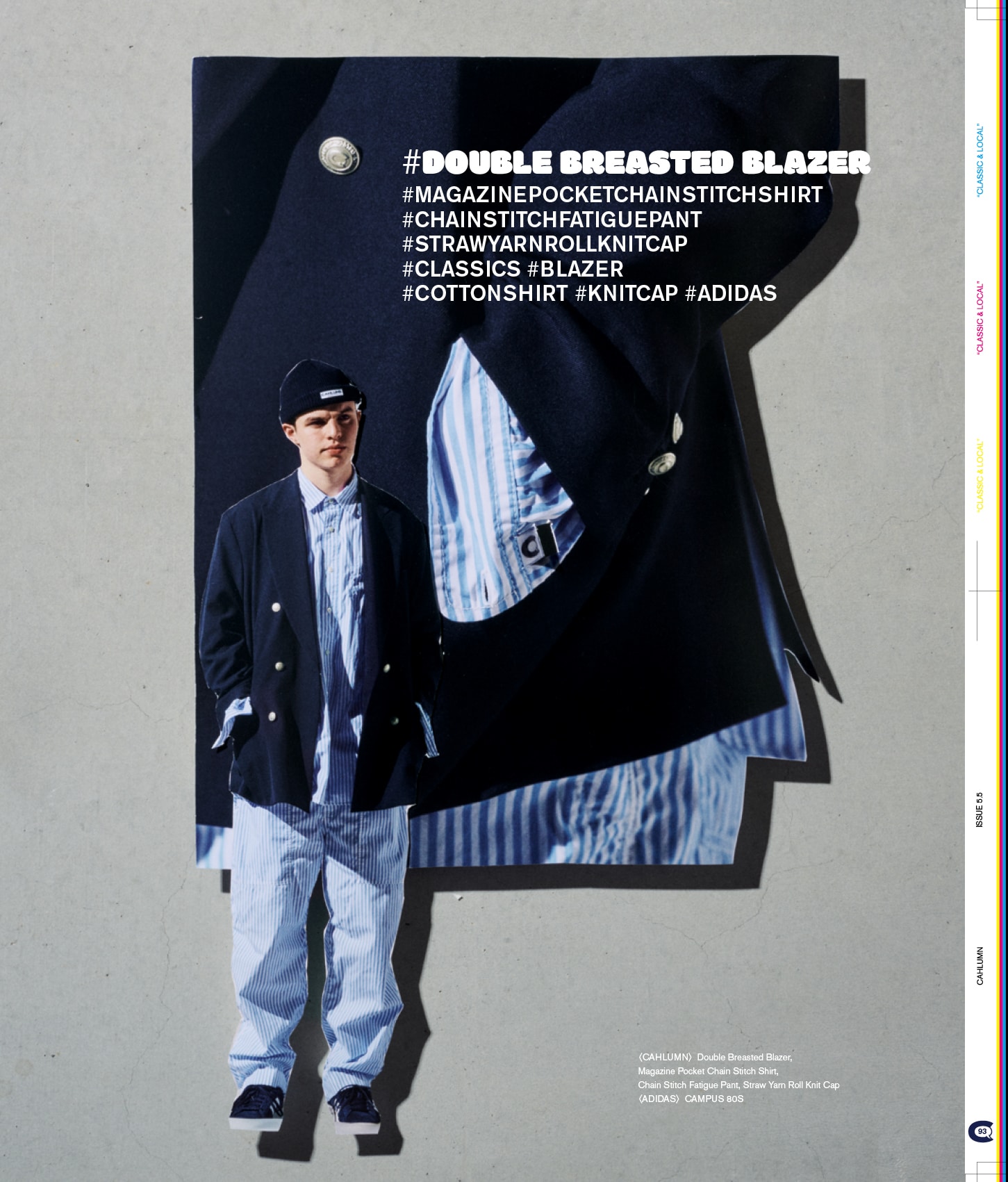 Issue 5.5 / Classic & Local “夏の服とコラージュ、メルボルンのベッキーと仲間たち”