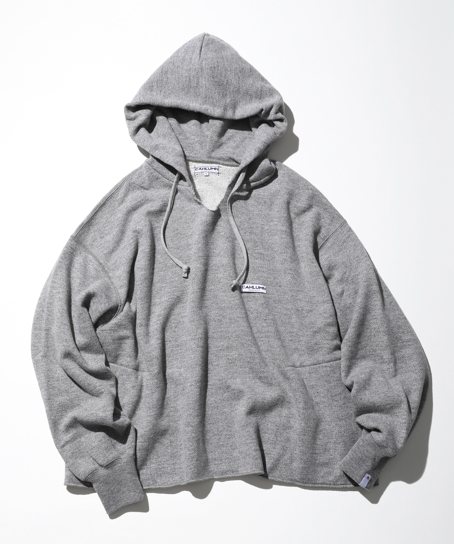 Wool Cotton Loop Back Sweat Hoodie