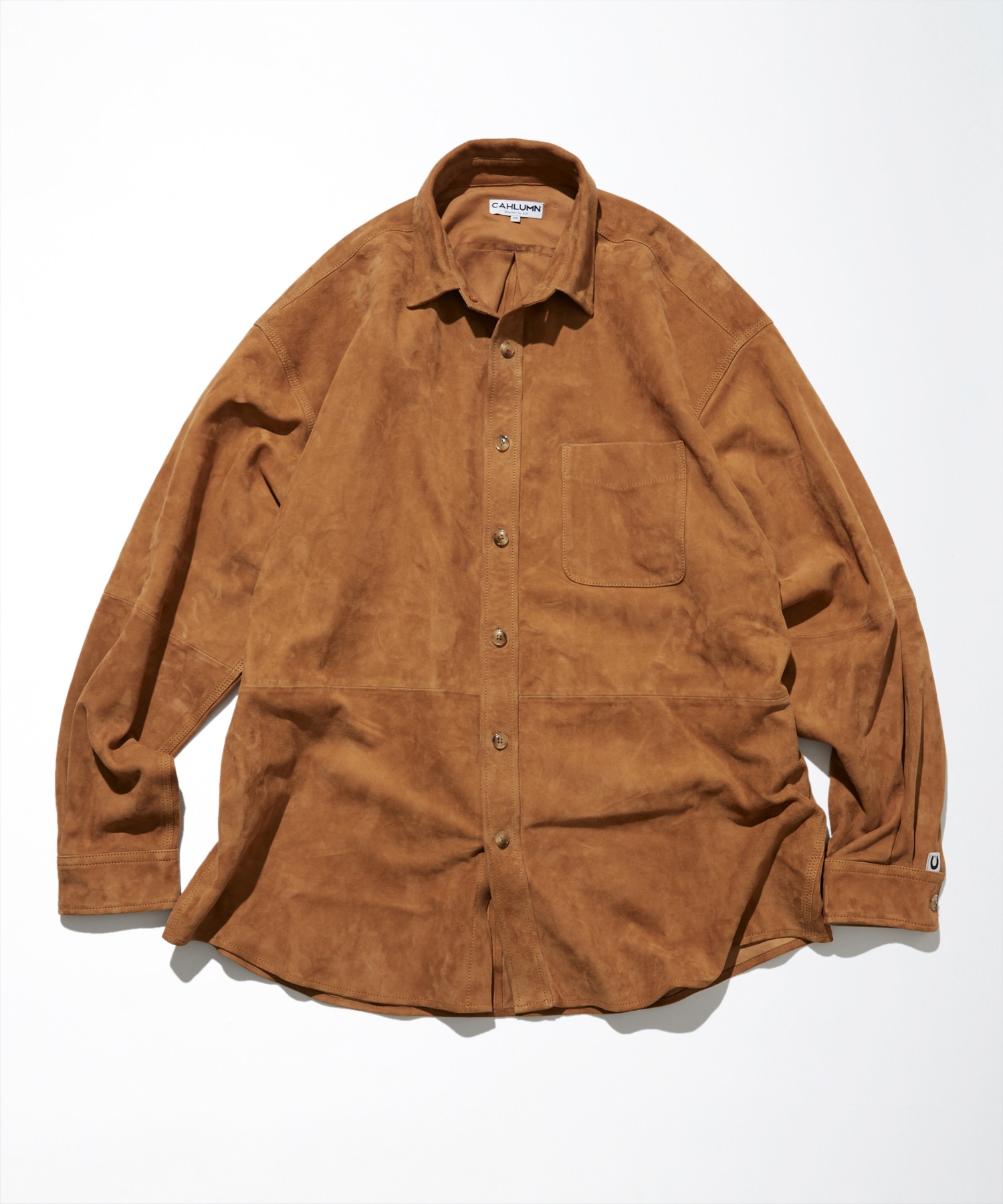 Goat Suede Leather Shirt