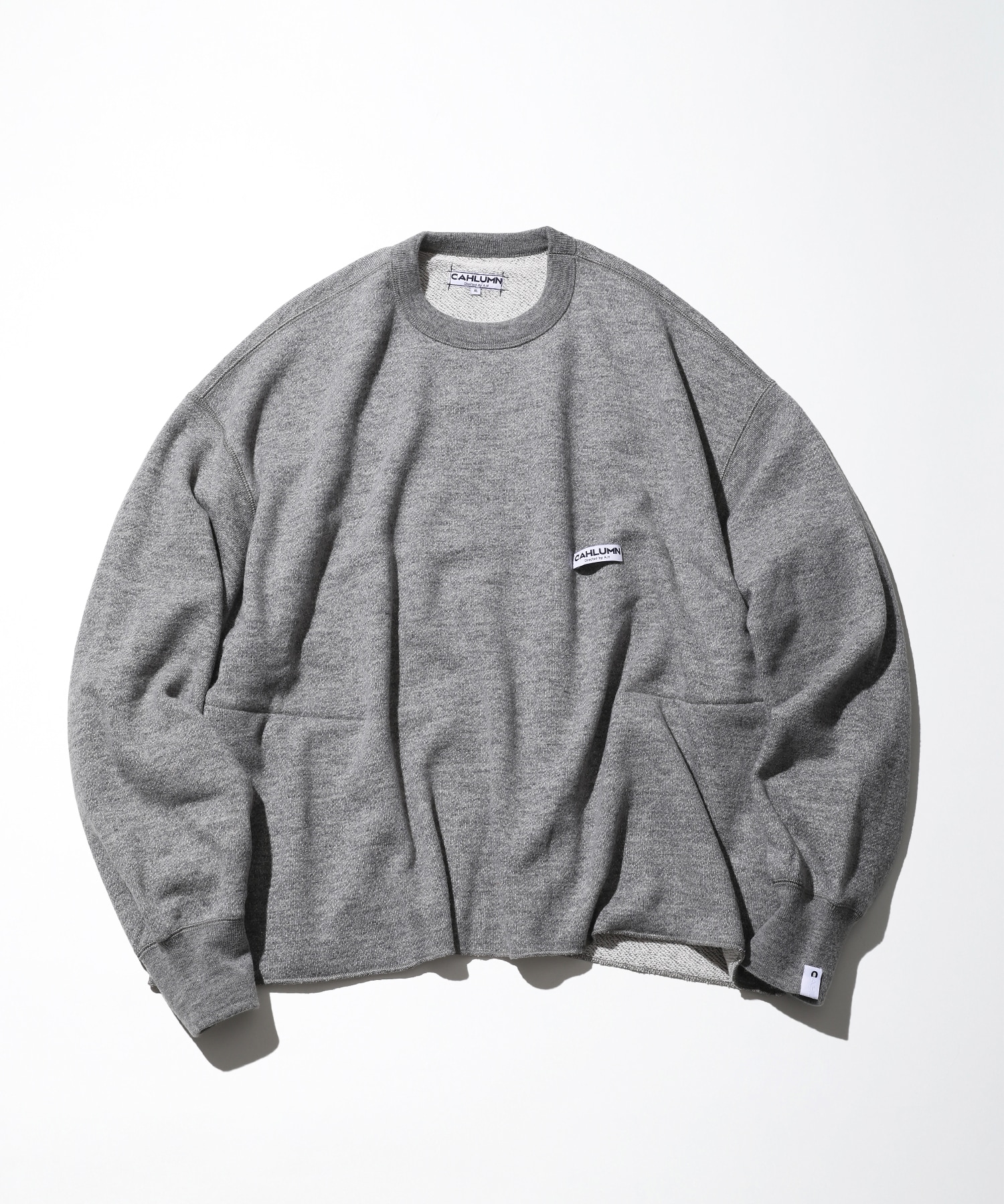 Wool Cotton Loop Back Sweatshirt