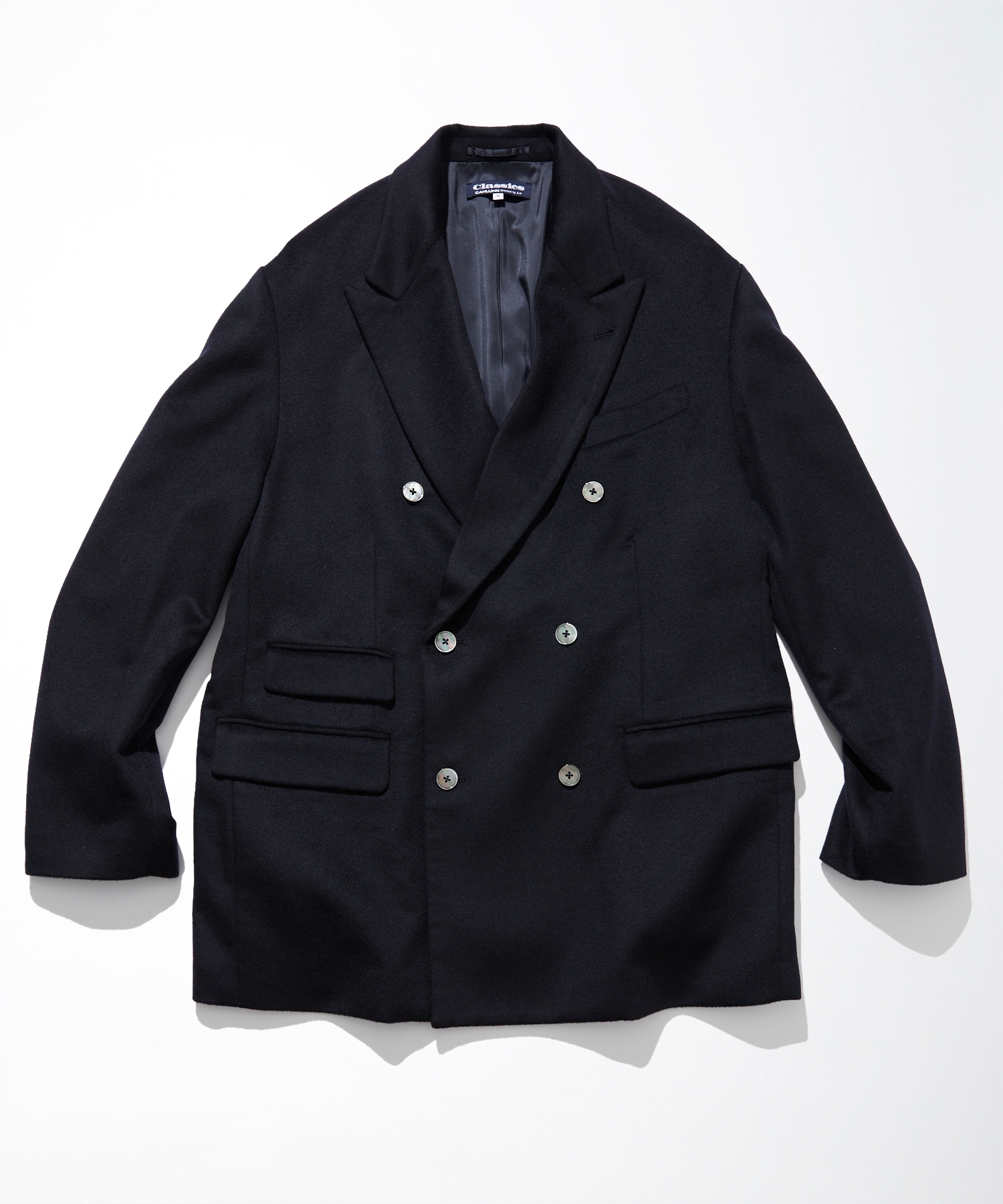 Cashmere Double Breasted Blazer