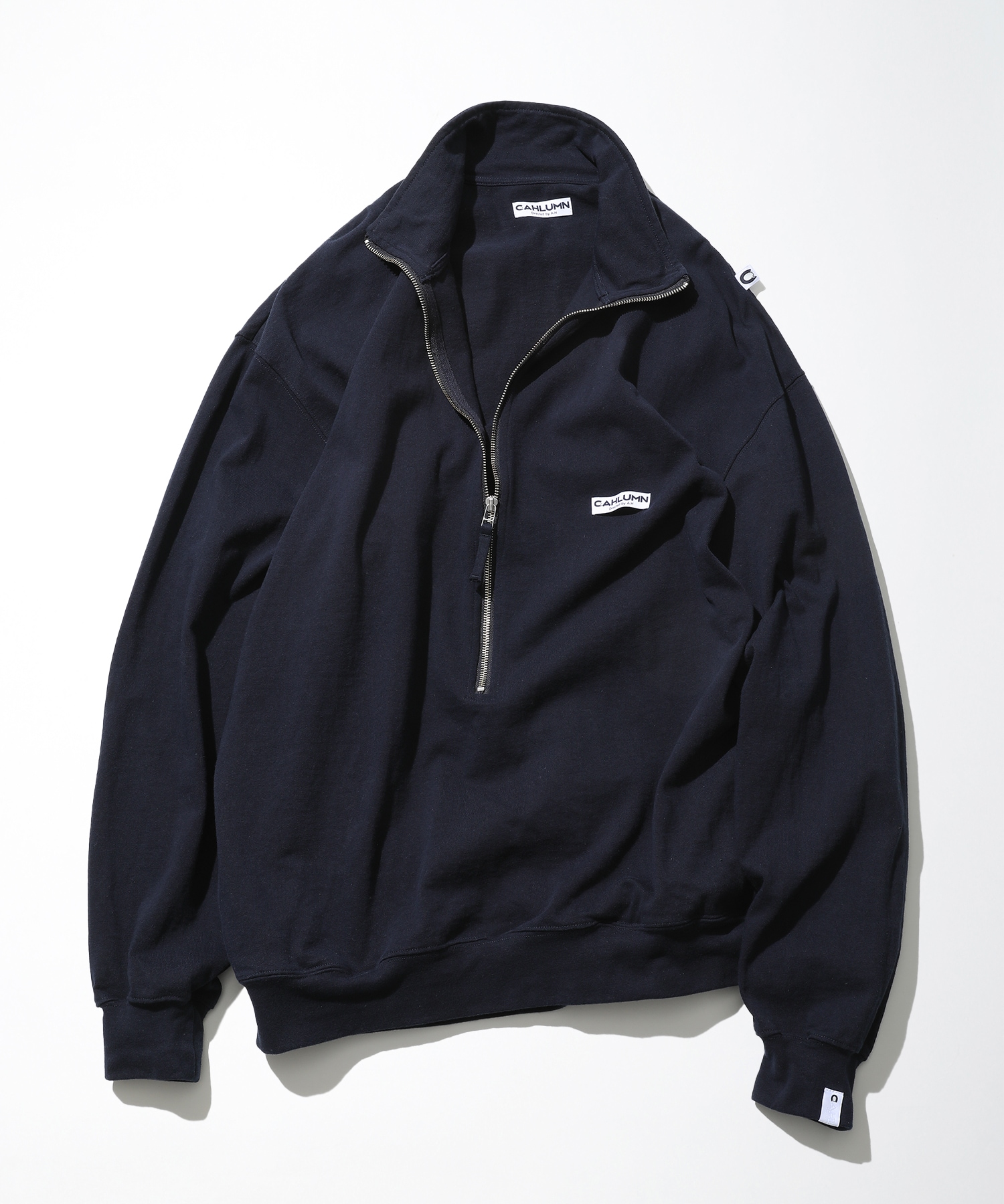 Heavy Weight Jersey 3/4-Zip Cadet Collar Shirt