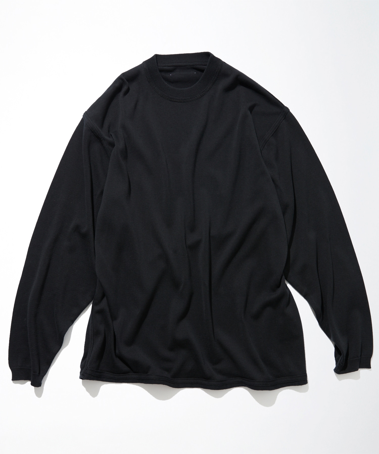 Silk Cotton Long Sleeve T-Shirt