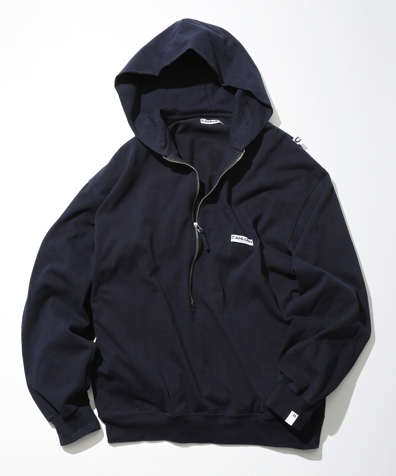 Heavy Weight Jersey 3/4-Zip Hoodie