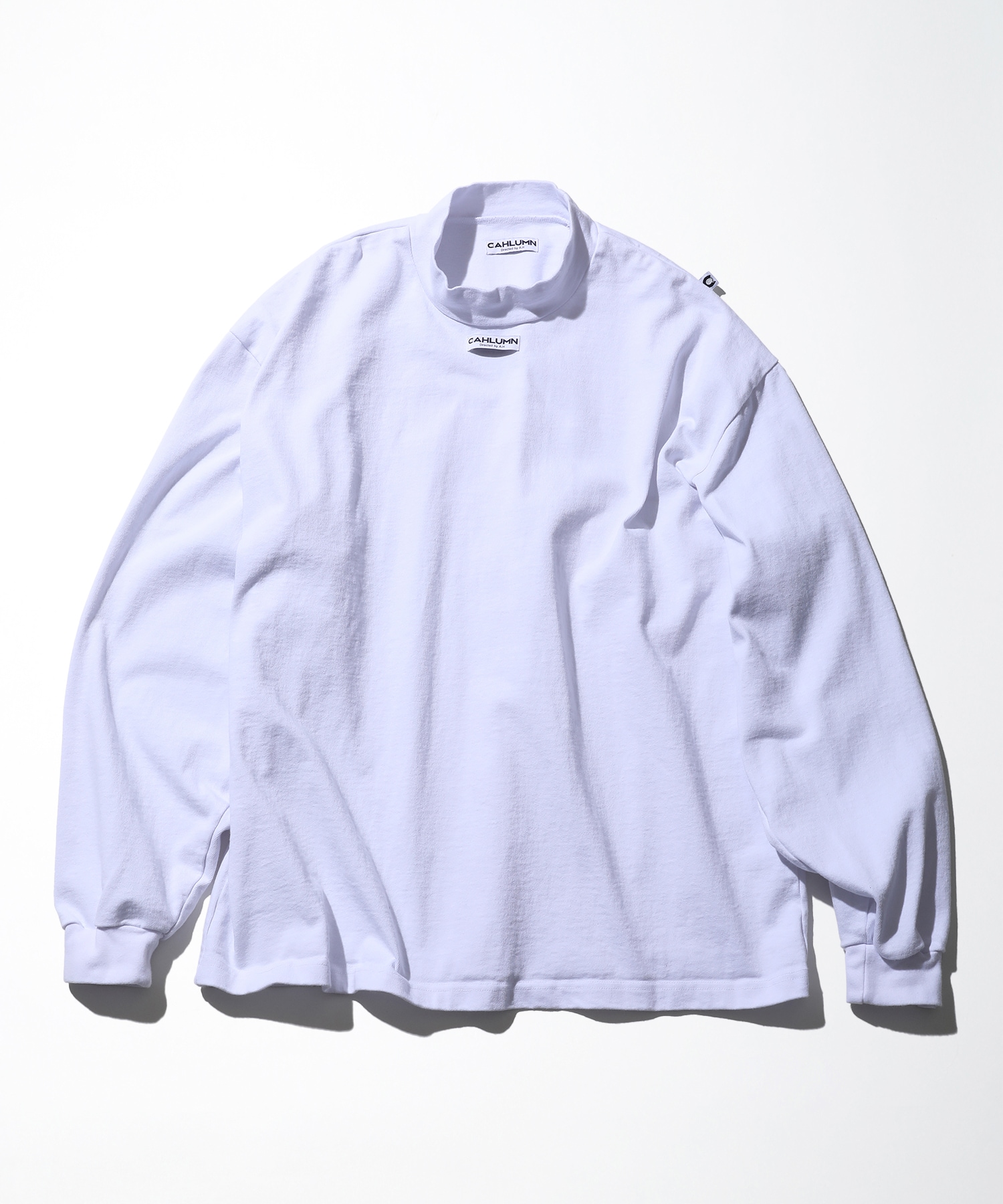 Heavy Weight Jersey Mock Neck L/S Tee