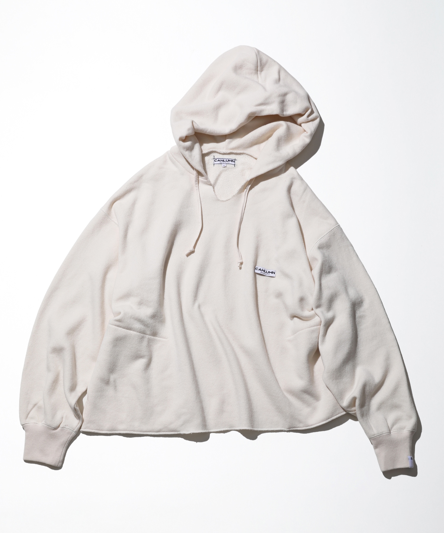 Wool Cotton Loop Back Sweat Hoodie