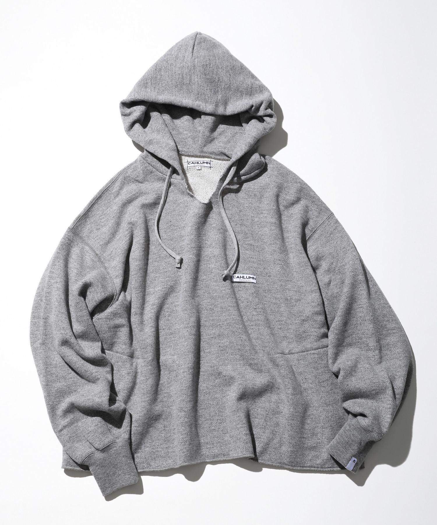Wool Cotton Loop Back Sweat Hoodie