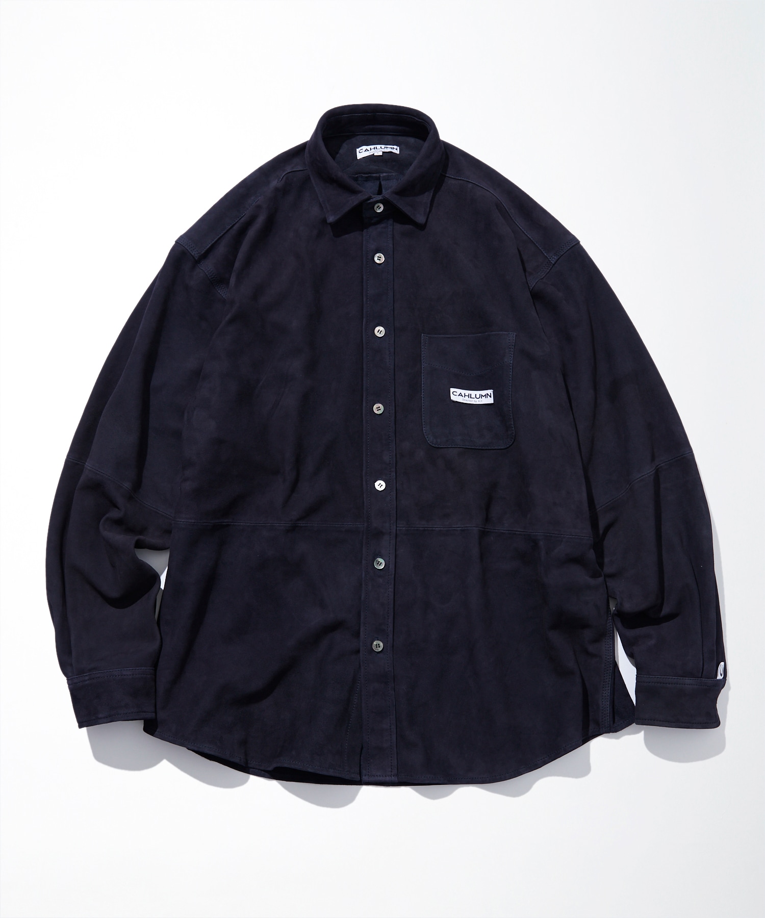 Goat Suede Leather Shirt