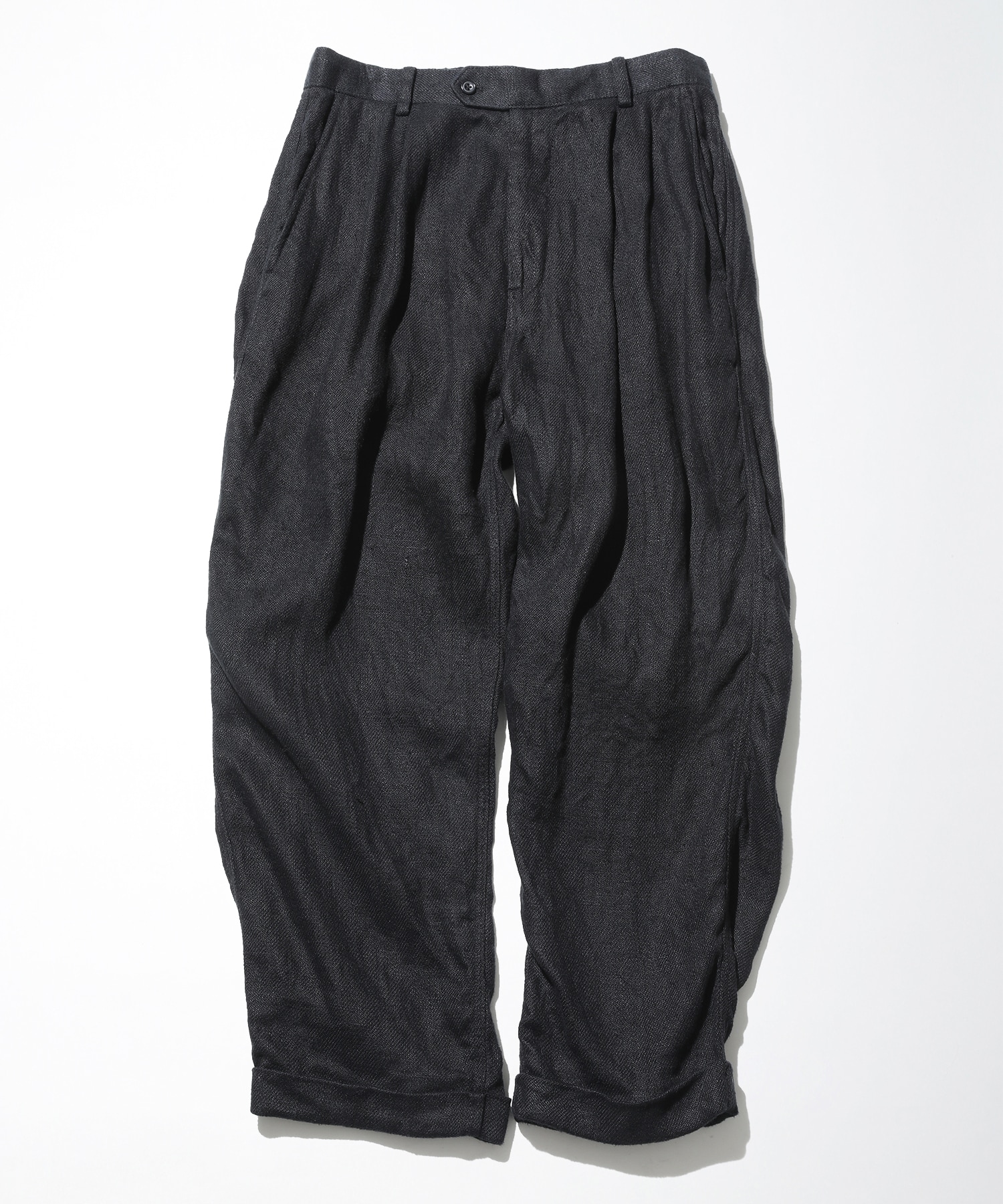 Linen 1 Tuck Trousers