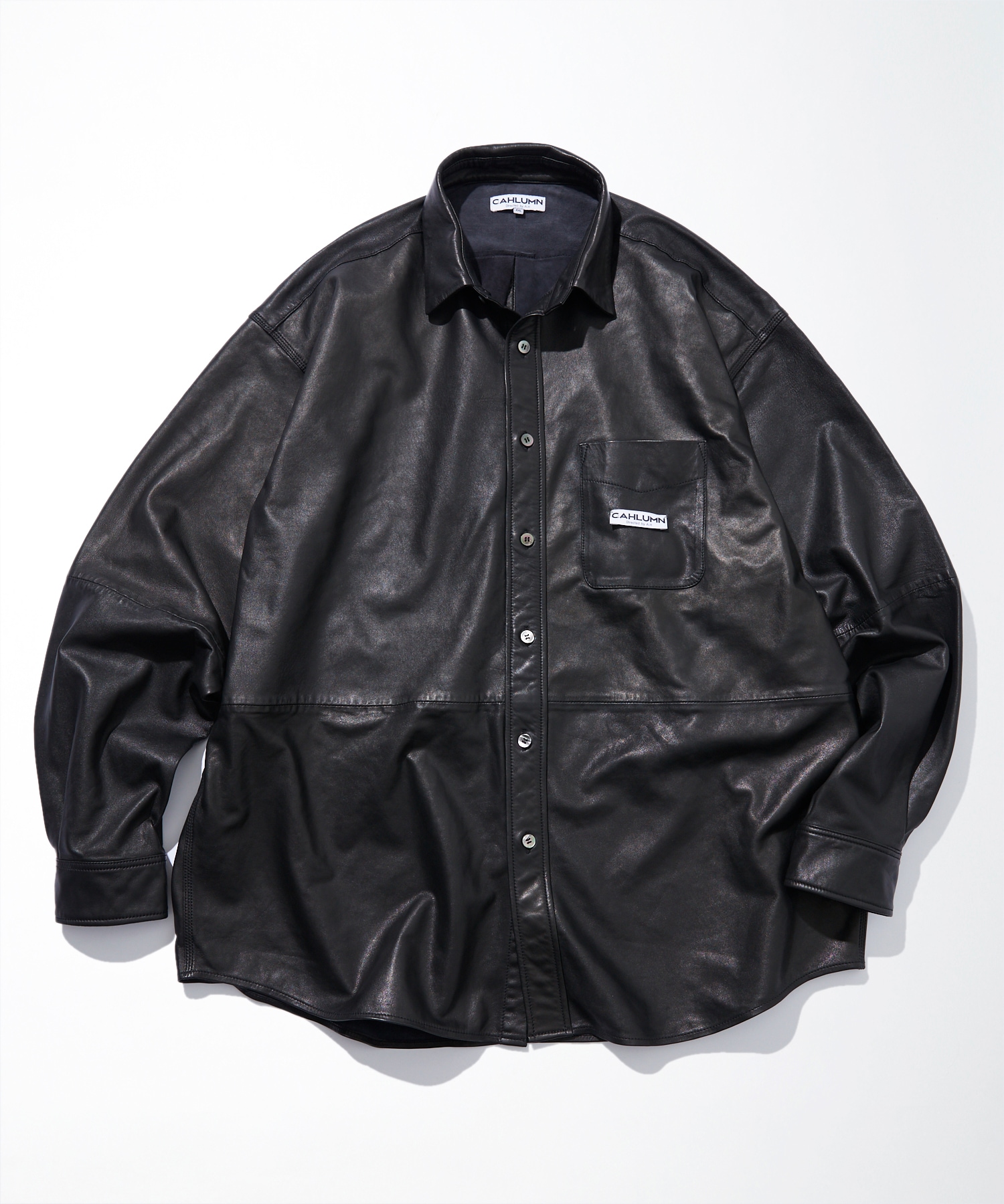 Lamb Nappa Leather Shirt