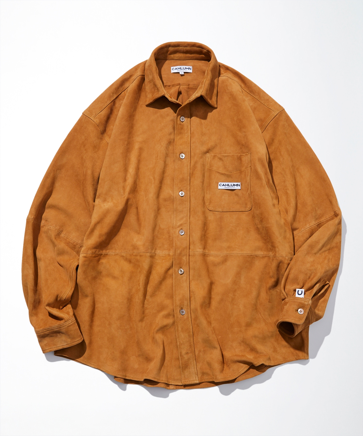 Goat Suede Leather Shirt