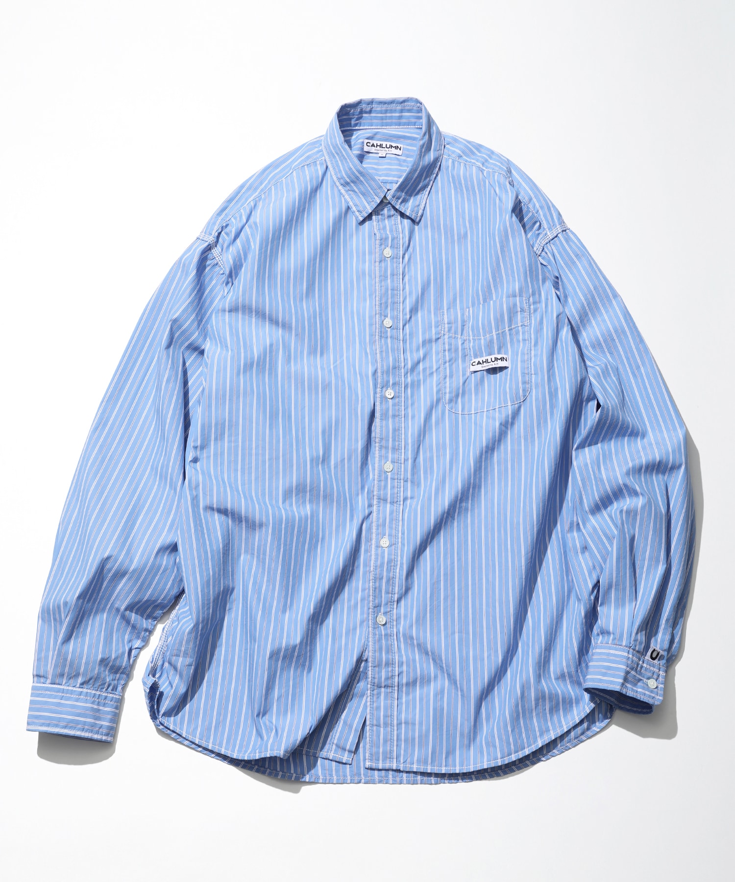Magazine Pocket Chain Stitch Shirt