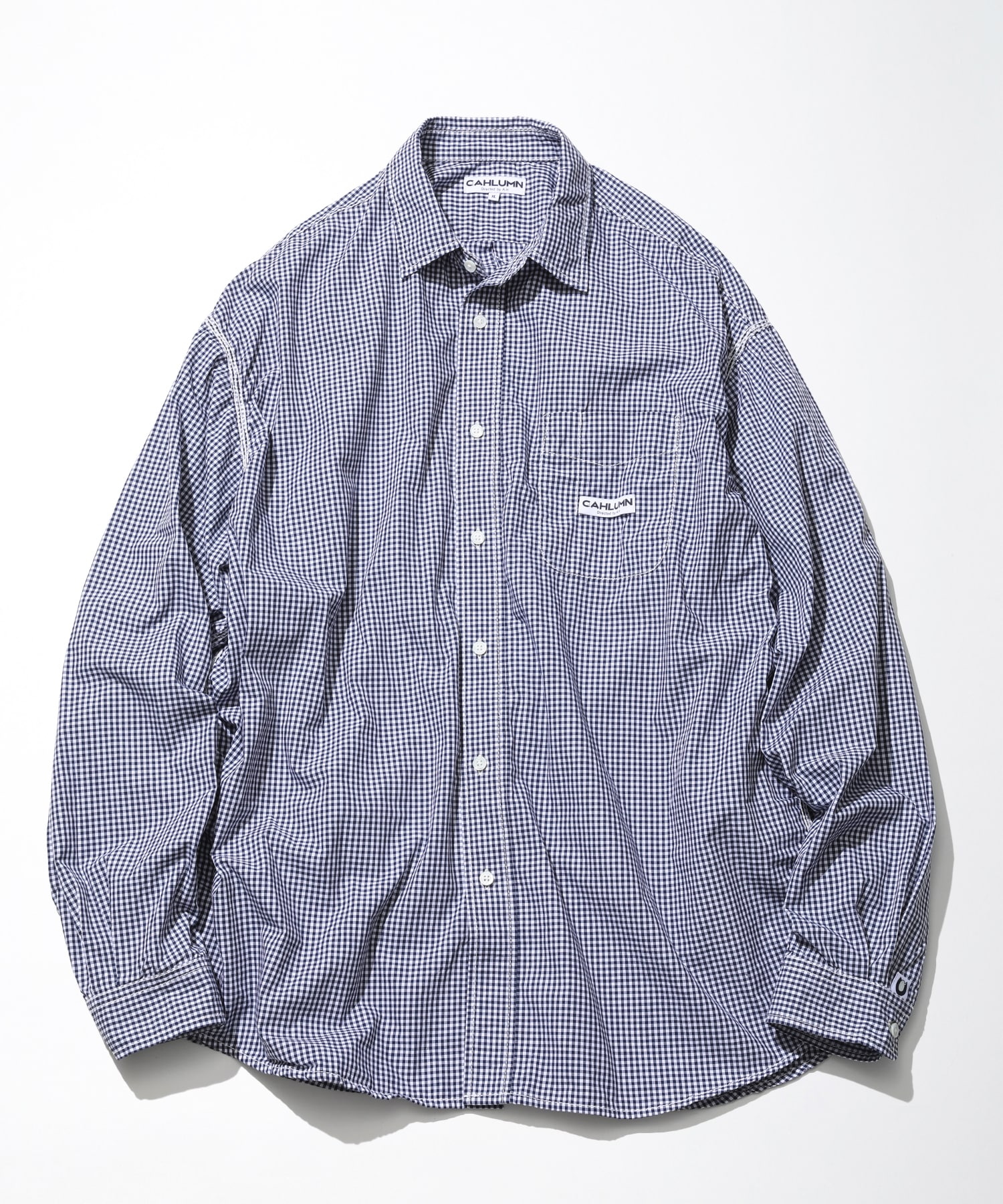 Magazine Pocket Chain Stitch Shirt