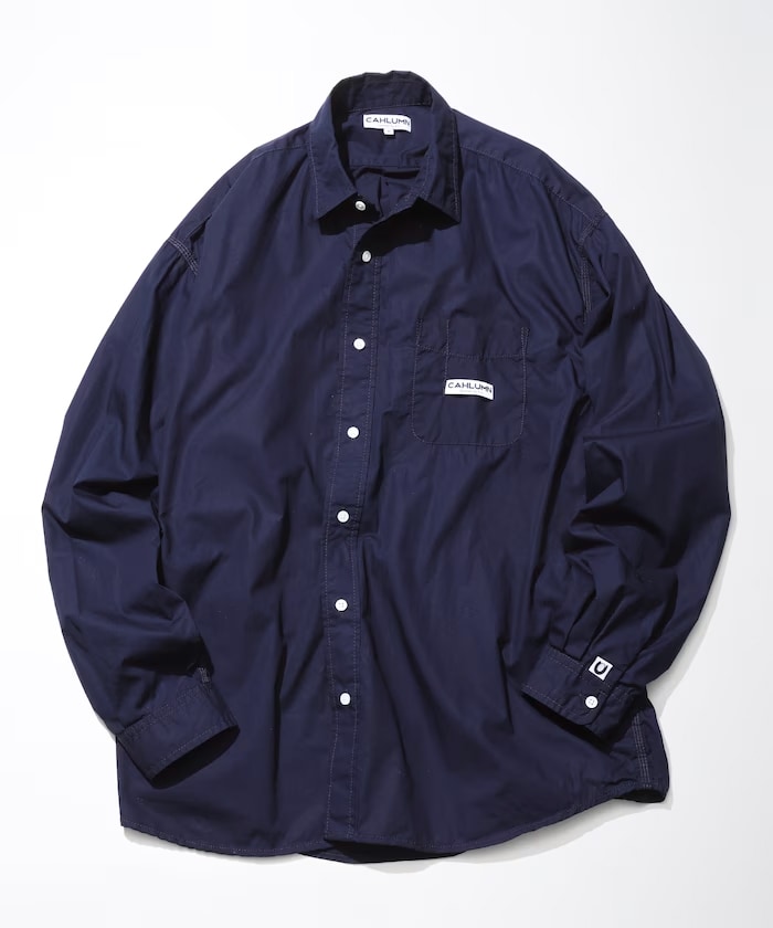 Magazine Pocket Chain Stitch Shirt