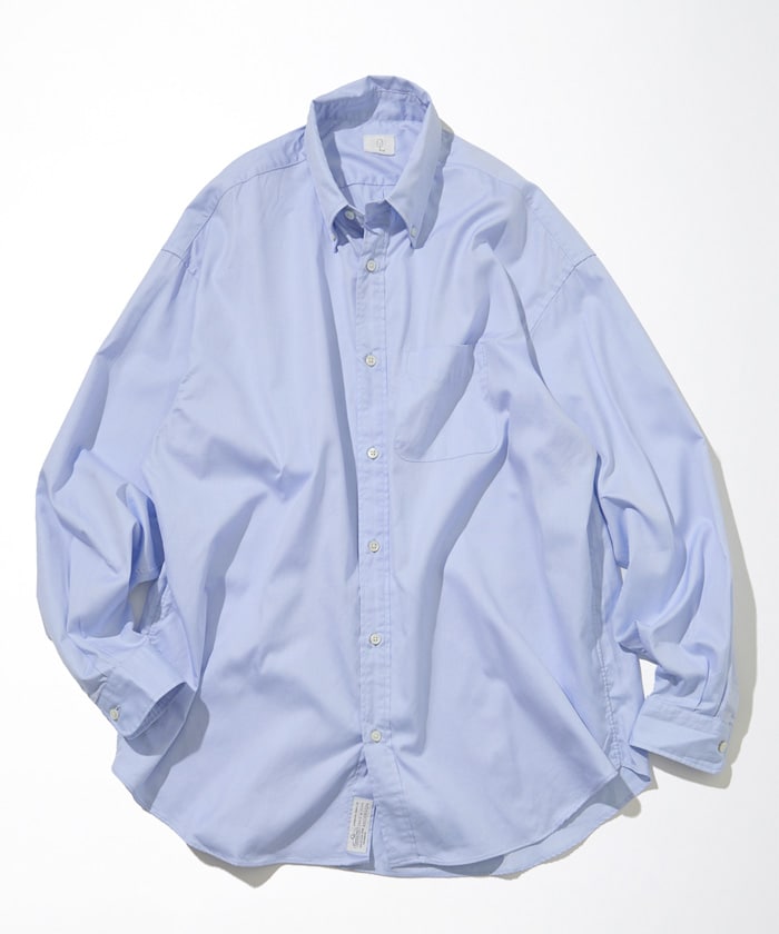 David Joan Anderson Extra Long Staple Sea Island Cotton Pin Oxford Cloth Button Down Shirt