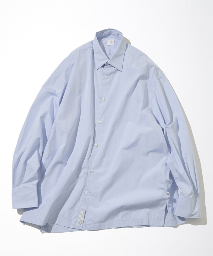 David Joan Anderson Extra Long Staple Sea Island Cotton Broad Cloth Semi Wide spread Shirt