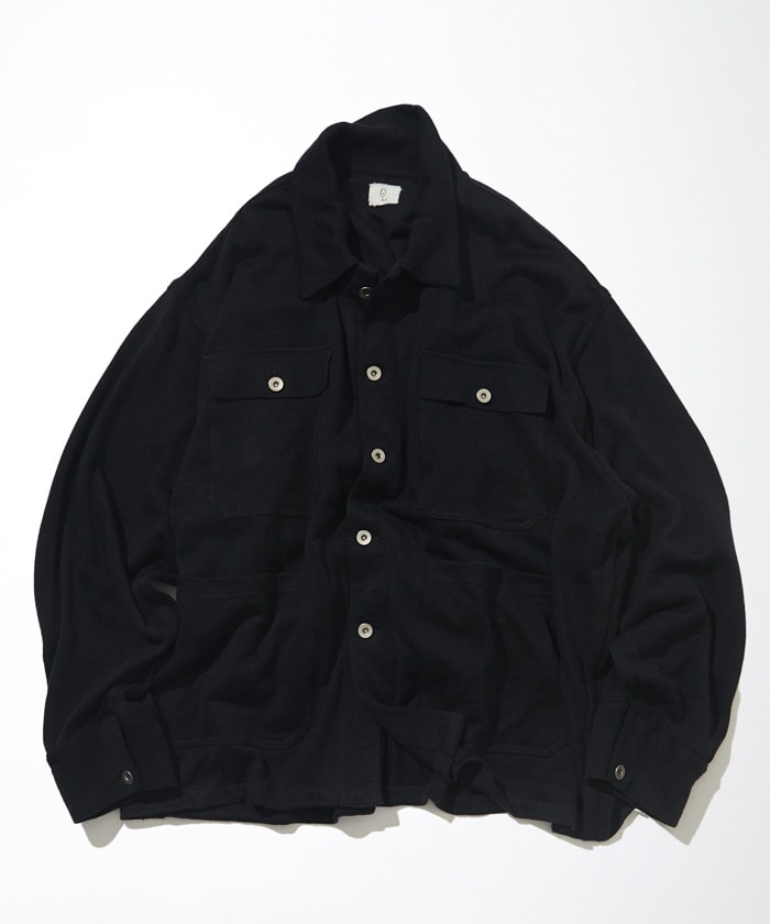 French Linen Coverall Jacket
