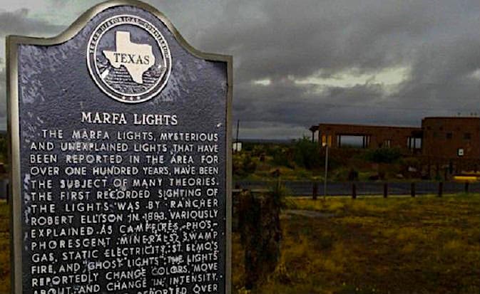 MYSTERY LIGHTS FROM MARFA , TEXAS