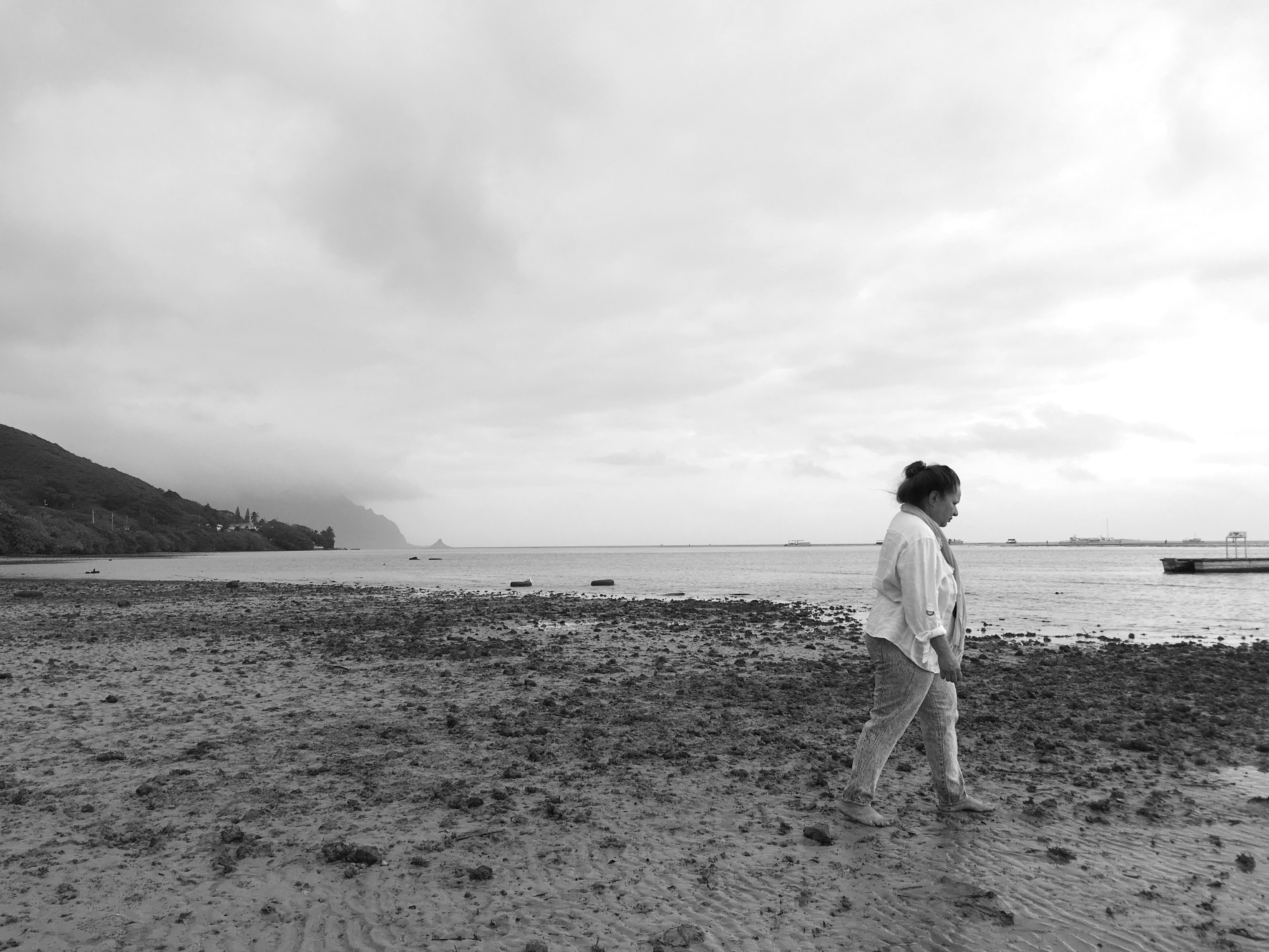 I met diva at the beach on a low tide 