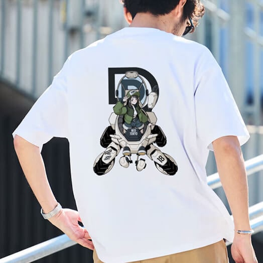 NEO TOKYO PUNKS NIKO24 イラストTシャツ