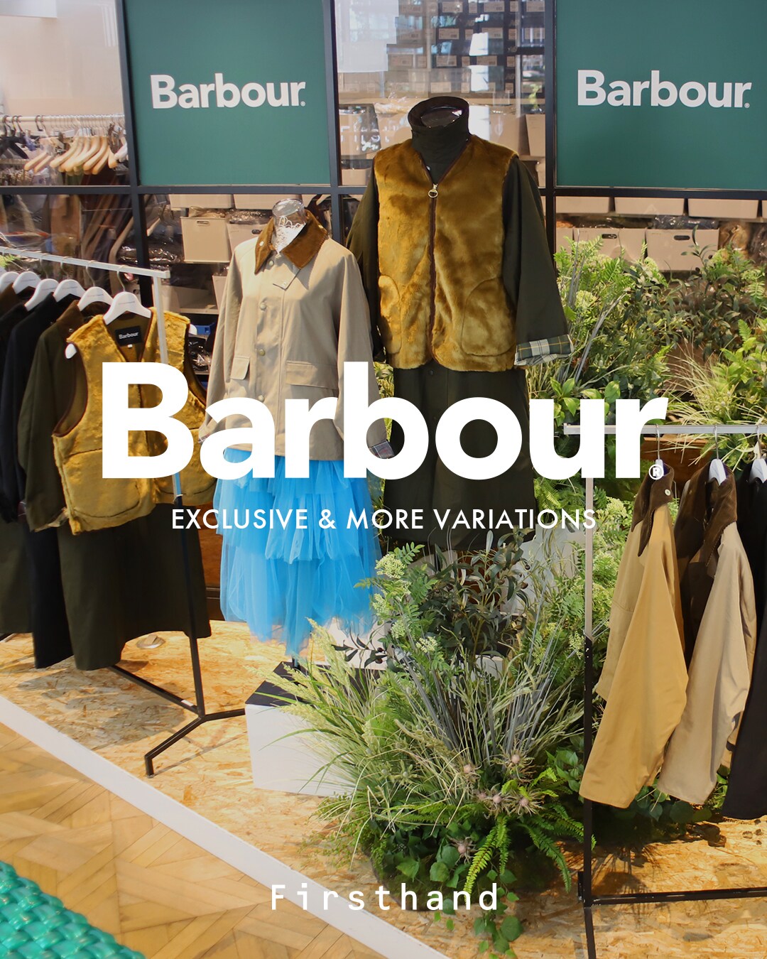 Barbour × Firsthand】EXCLUSIVE MODEL 2023 FW｜Daytona Park(FREAK'S