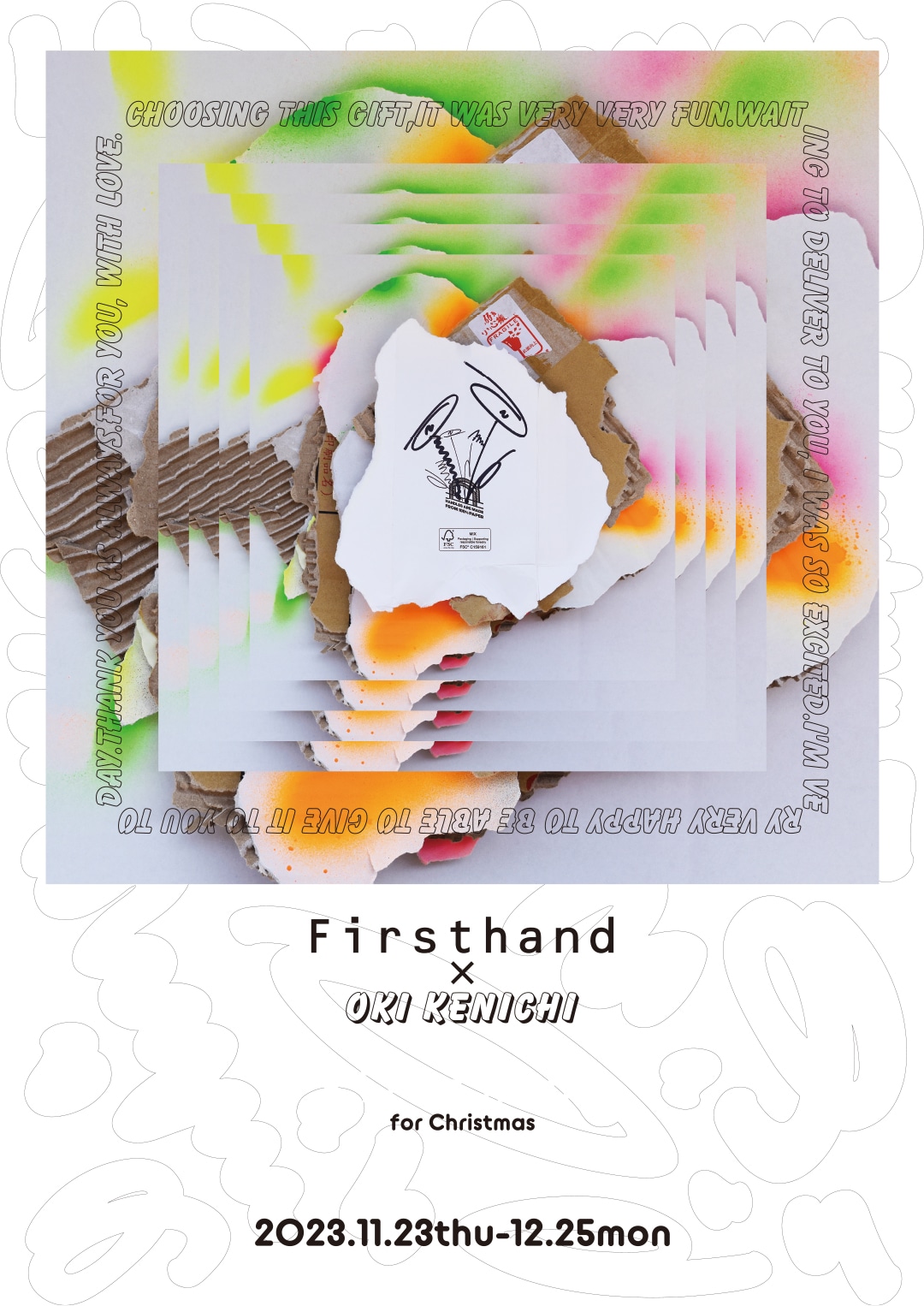 OKI KENICHI × Firsthand】for Christmas 11.23-12.25｜Daytona Park