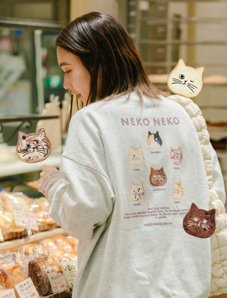 ネコネコさん専用　ピステ ZPO ジッパーポーチ ニャンタマ クロネコ NT (4573619380314