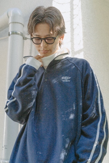 UMBRO×PUBLUX アンブロ別注ダブルジップブルゾン UMBRO×PUBLUX アンブロ別注ダブルジップブルゾン 別注】＜UMBRO