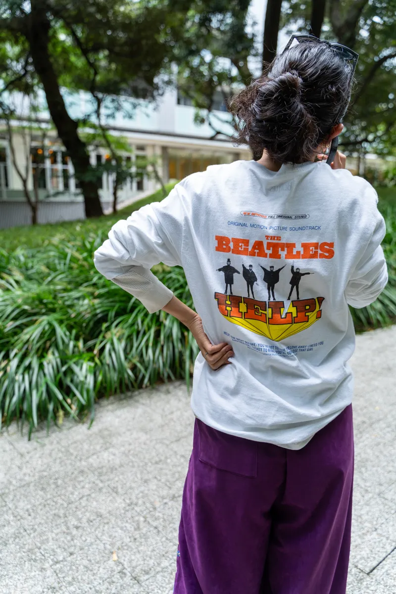 Freada クロスステッチ刺繍 カレッジスウェット オーバーサイズ