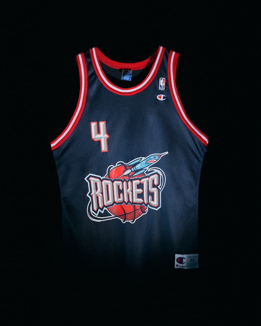 Vintage Champion NBA Jersey POP UP 