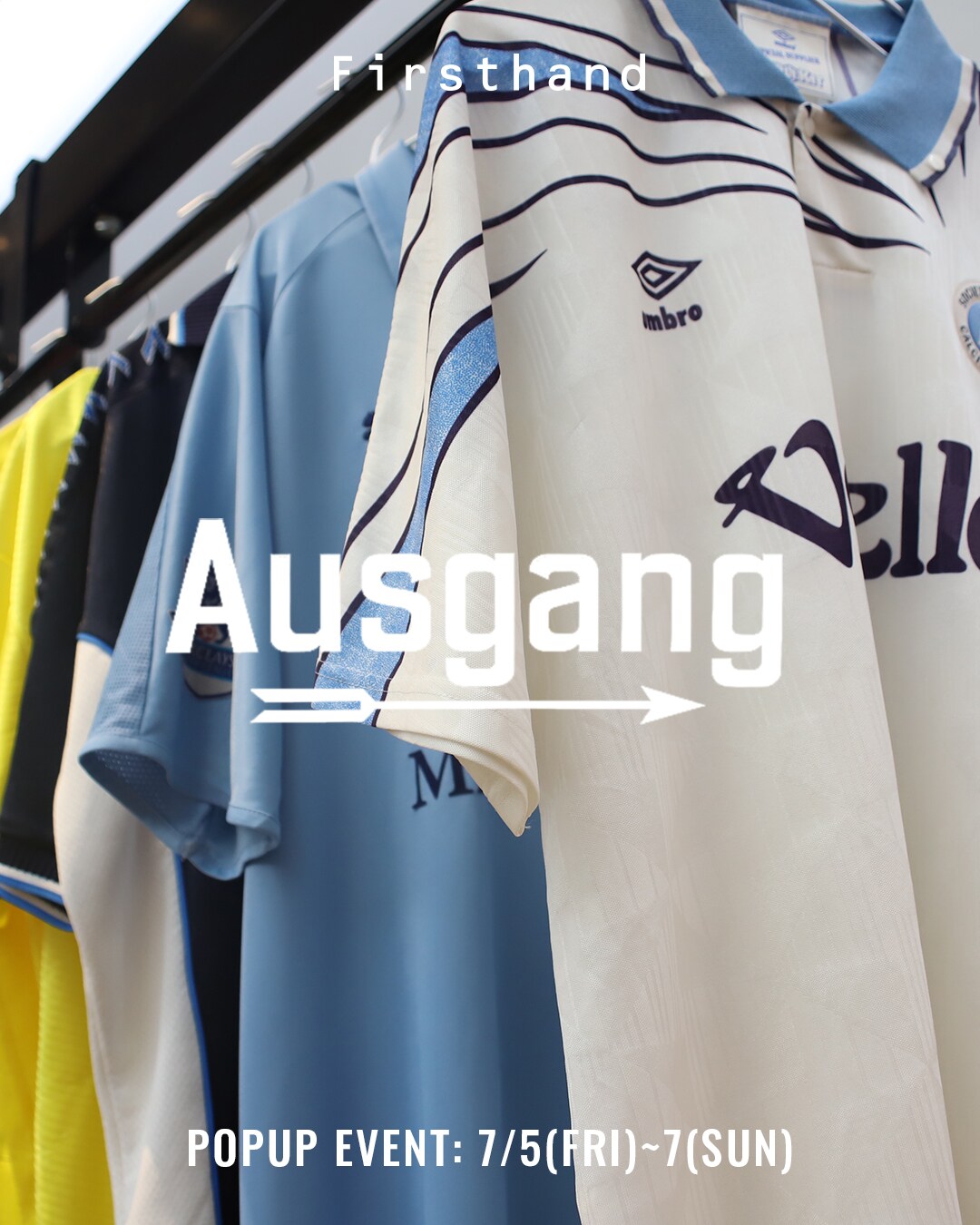 AUSGANG POPUP @Firsthand 7.5-7.7｜Daytona Park(FREAK'S STORE公式通販)