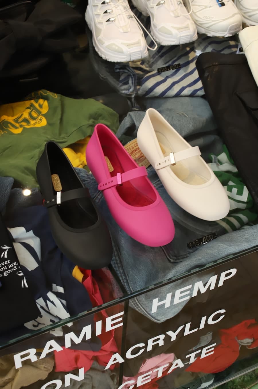 ブラジルのシューズブランド“melissa”のモアバリエーションを開催