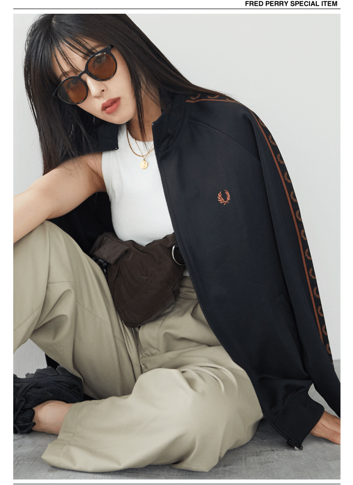 【早い者勝ち❕】FRED PERRY ブラック ジップアップジャケット SHIPS別注】FRED PERRY: トラック ジャケット｜シップスの通販