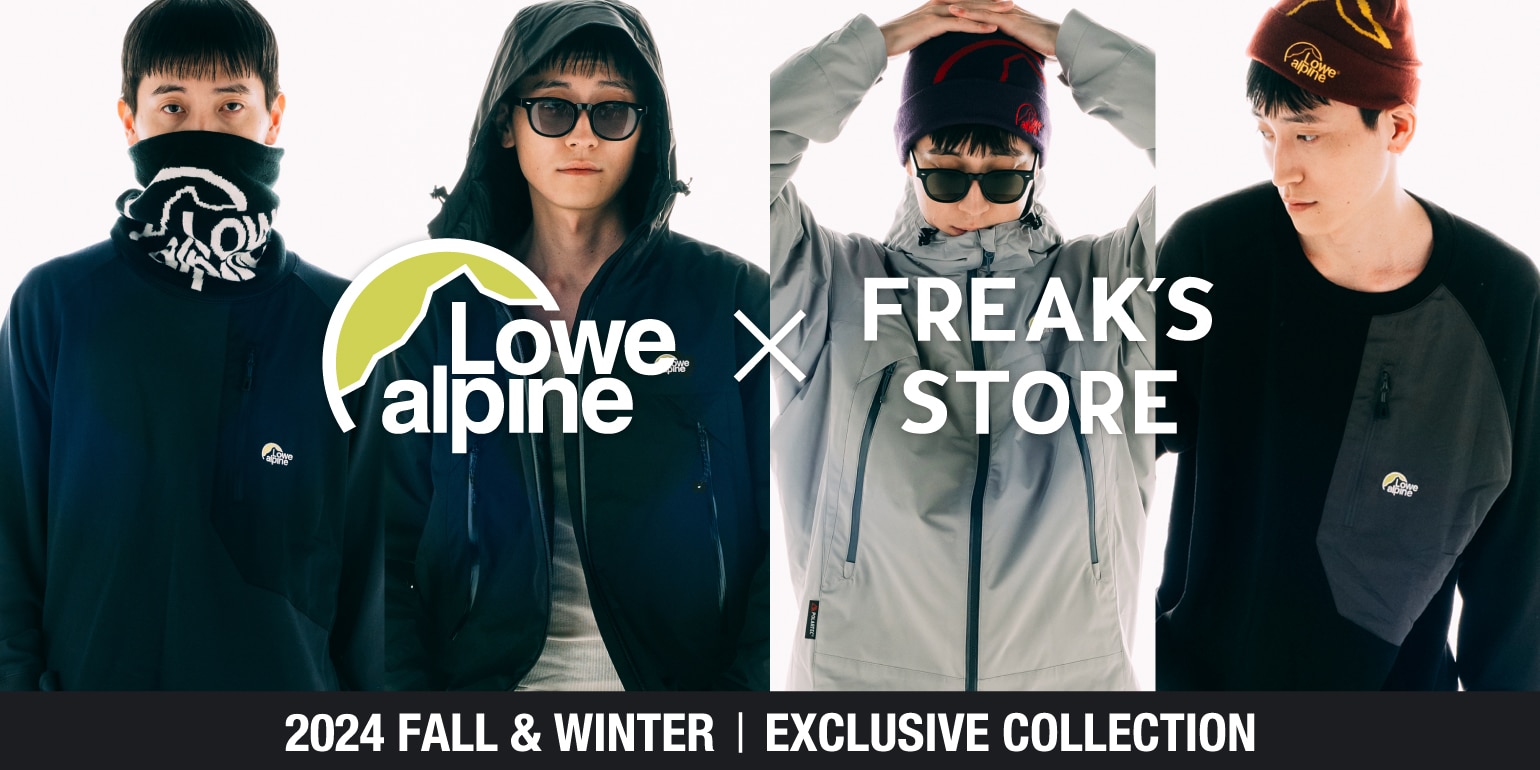 Jonas Claesson×FREAK'S STORE】旅に、街に、暮らしに溶け込む新作が