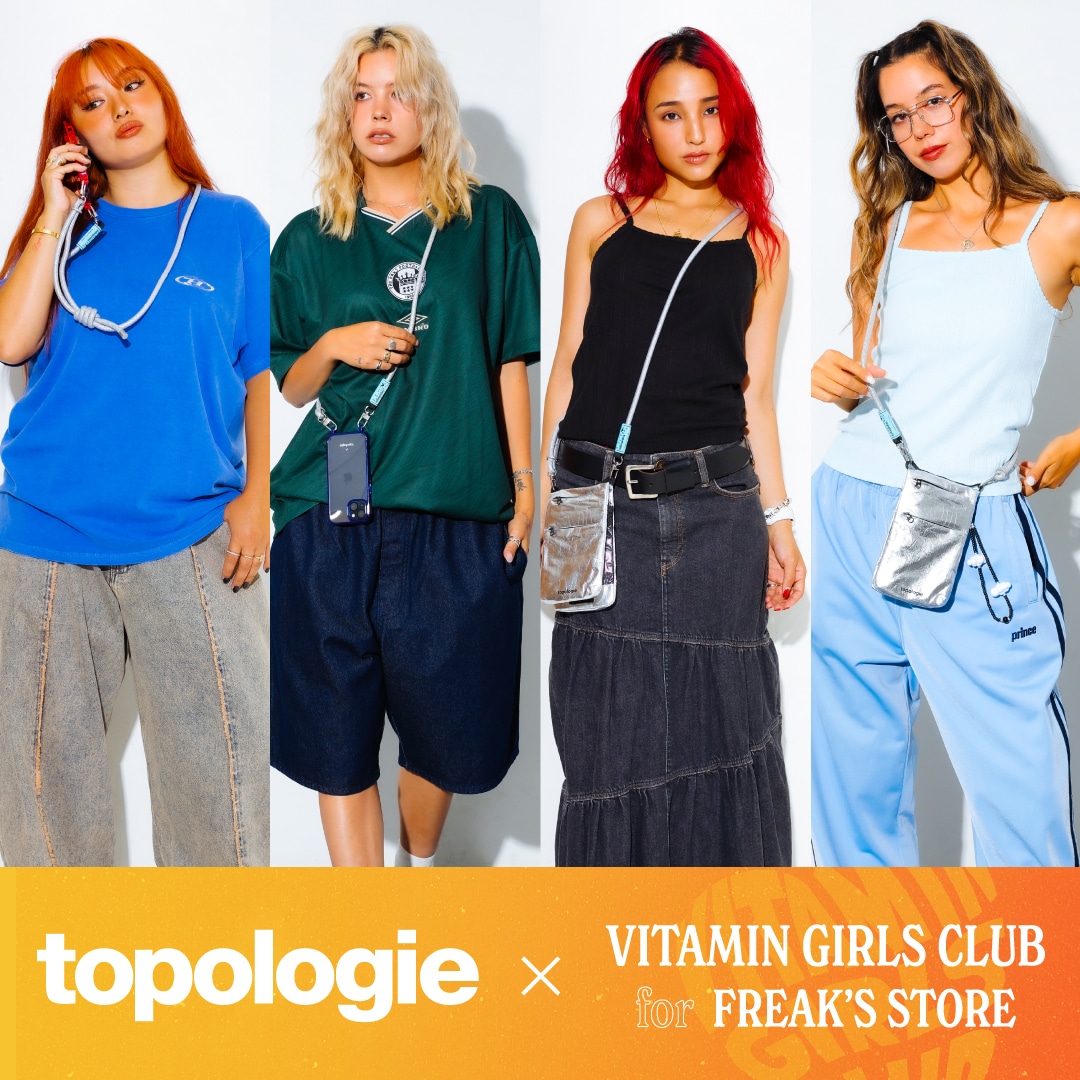 Topologie VITAMIN GIRLS CLUB 限定 フォンサコッシュ Topologie VITAMIN GIRLS CLUB 限定 フォンサコッシュ