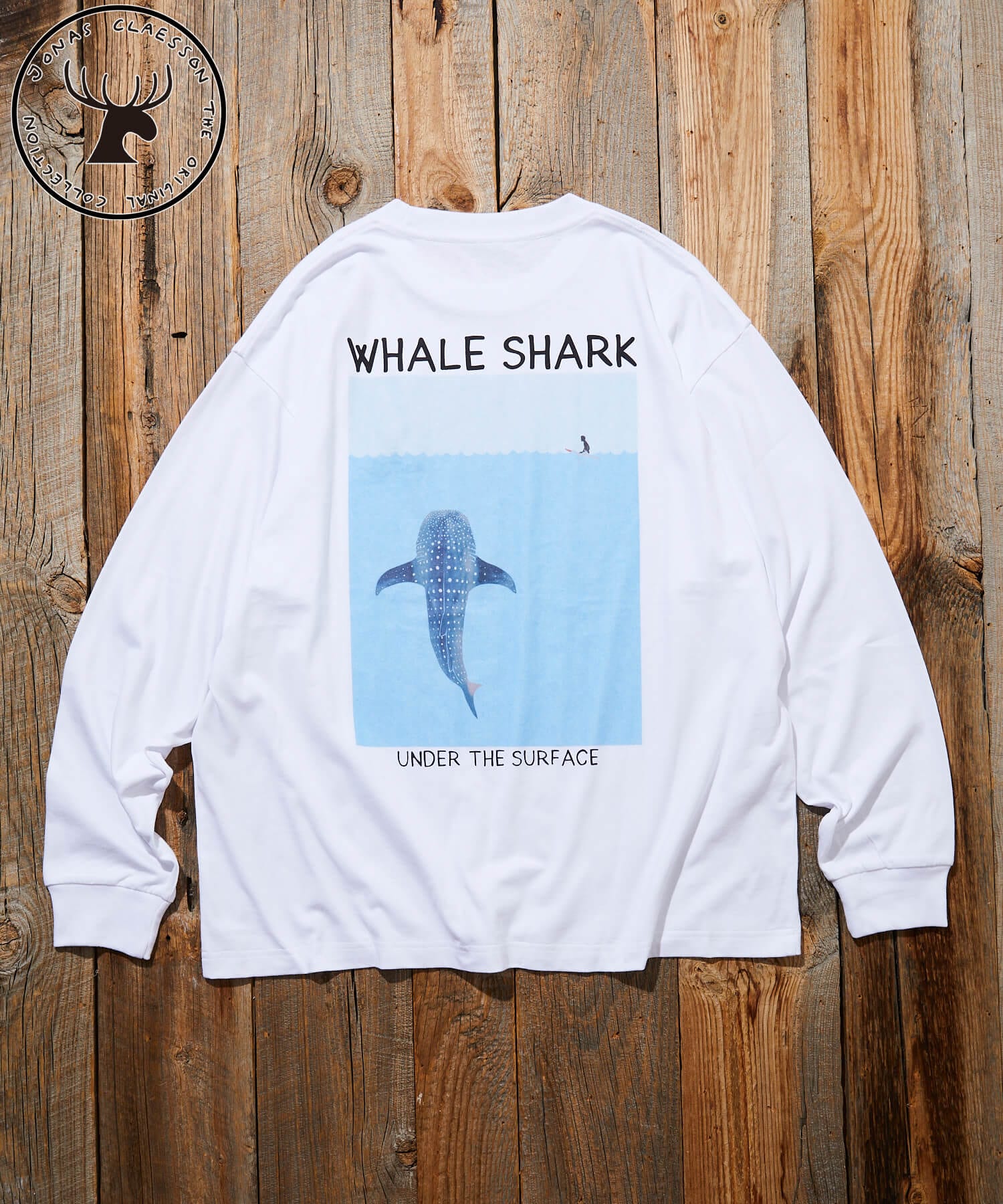 Jonas Claesson WHALE SHARK額装 Whale Shark Art Print - Jonas