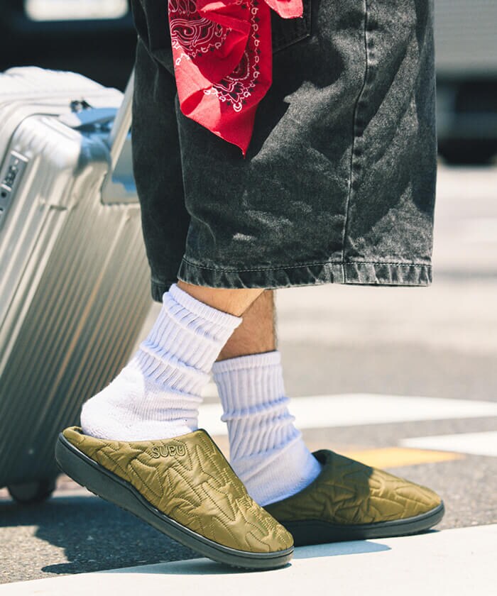 SUBU】あったかサンダルの定番品。2024 Fall＆Winter Collection