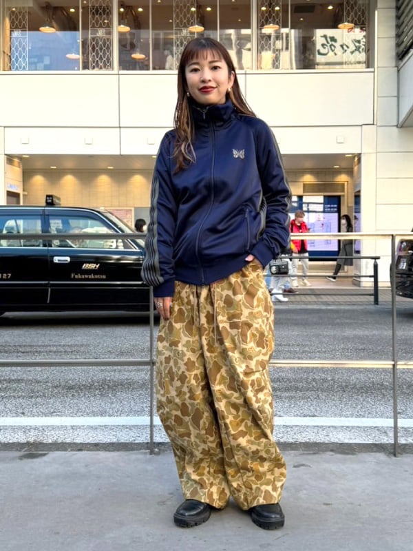 needles FREAKS STORE 別注 レオパード柄トラックパンツ Needles/別注 Track Pant-Poly Jacquard. leopard｜Daytona Park
