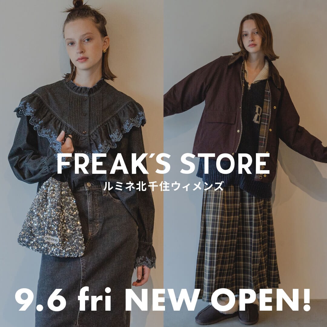 ファブリス様オーダー 9/6(金)ルミネ北千住にNEW OPEN！｜Daytona Park(FREAK'S STORE公式通販)