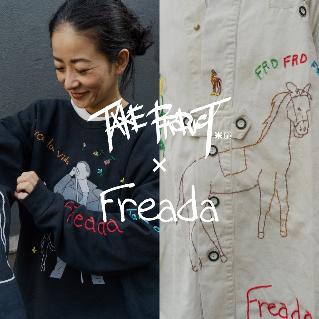 Freada 竹内 手刺繍 takefreada 1点物 product