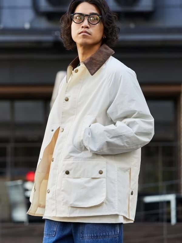 【良品】Barbour ジャケット　白　アイボリー　タグ付き Barbour Jacket collection｜Daytona Park(FREAK'S STORE公式通販)