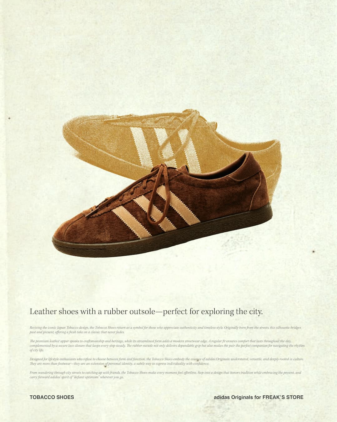 adidas Originals for FREAK'S STORE ”TOBACCO”｜Daytona Park