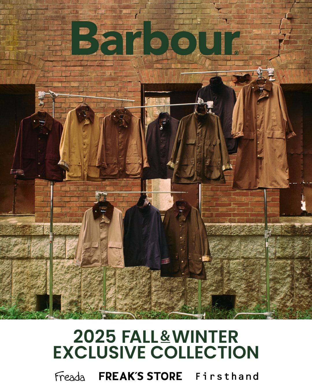 Barbour For FREAK'S STORE 
