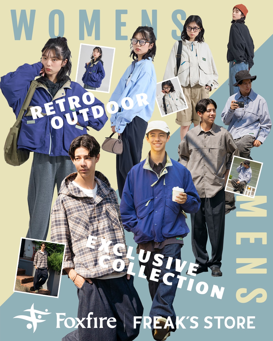 R*読様 Exclusive FREAK'S STORE ファイヤー レトロ・アウトドアなムードが気分!Foxfire×FREAK'S STOREの新作