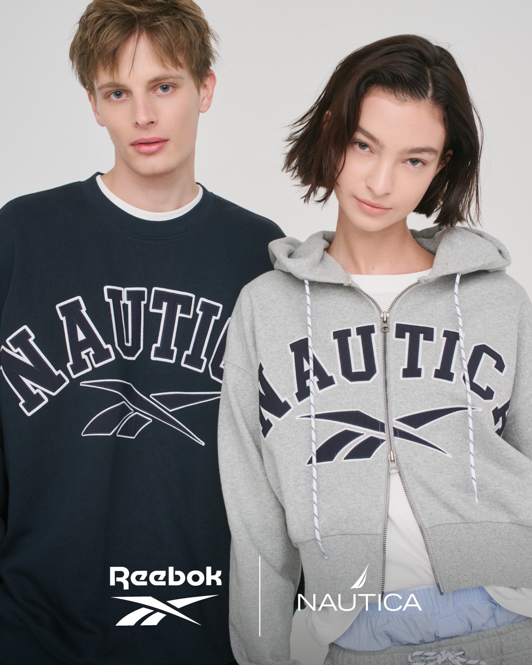 NAUTICA セット ReebokとNAUTICAが初のコラボレーション。別注”CLUB C”など
