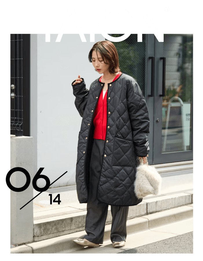 TAION 冬の新定番、大人のスマートダウン。＜FREAK'S STORE WOMEN'S