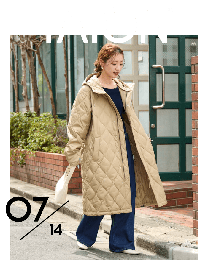 TAION 冬の新定番、大人のスマートダウン。＜FREAK'S STORE WOMEN'S