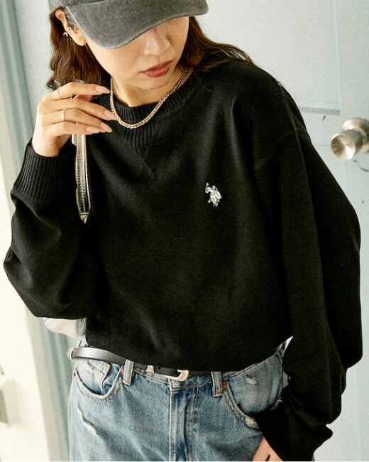 新品/CLUBHAUS New Standard Polo ’25 XL CLUBHAUS Standard L/S Cleric Polo - Gray/White